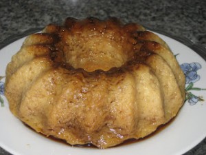 Receta Flan de galletas