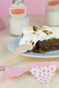 Receta Brownie de S’mores