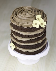 Receta (Mega) layer cake de chocolate negro con nutella para celebrar que ¡¡¡ya ha salido mi libro a la venta!!!