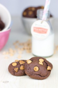 Receta Operación Bikini con Cookies de chocolate y mantequilla de cacahuete