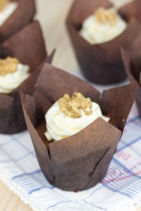 Receta Carrot Cake Muffins (Muffins de tarta de zanahoria)