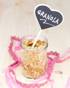 Receta Granola de manzana, nueces y canela