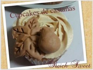 Receta Cupcakes de castañas