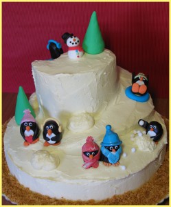 Receta ¡¡Mi orgullosa tarta de pingüinos!!