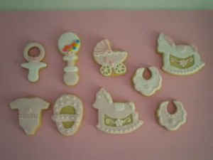 Receta GALLETAS Y CUPCAKES BAUTIZO