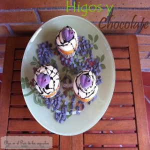 Receta Cupcakes de higos y chocolate