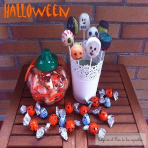 Receta Cakepops decorados de Halloween