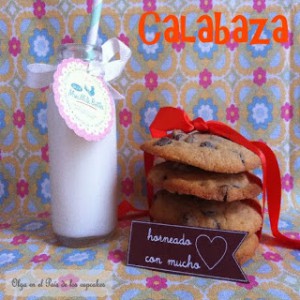 Receta Galletas de calabaza y chips de chocolate