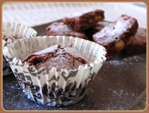 Receta Mis falsos muffins de Brownie