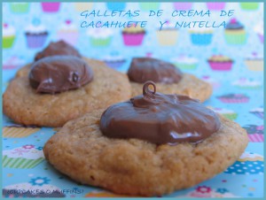 Receta Galletas de crema de cacahuete