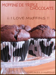 Receta ¡¡ I LOVE MUFFINS !!