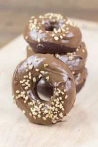 Receta Donuts de chocolate con Nutella (y dulce de leche). NO LEER SI ESTÁS A DIETA!!!