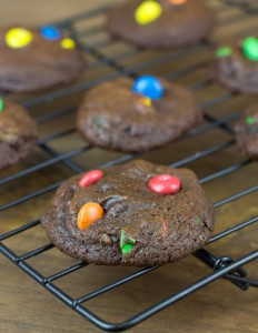 Receta Cookies de chocolate con M&M’s (y sorteo!)