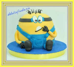 Receta TARTA MINIONS PARA DAVID