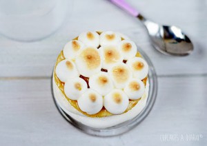 Receta Tarta de pancakes con merengue y miel improvisada!!!