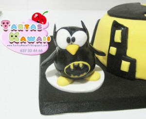 Receta Batman cake: El caballero Linux