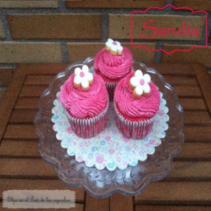 Receta Cupcakes de Sandia