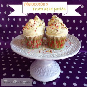 Receta Cupcakes de melocotón y maracuyá