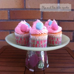 Receta Cupcakes de chicle