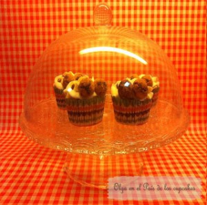 Receta Cupcakes de cookies