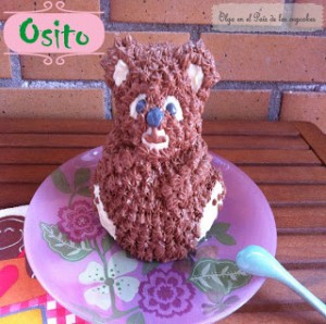 Receta Tarta osito 3D