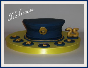 Receta GORRA DE POLICIA