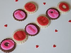 Receta GALLETAS DE SAN VALENTIN Y MI BEATY VALENTINE´S