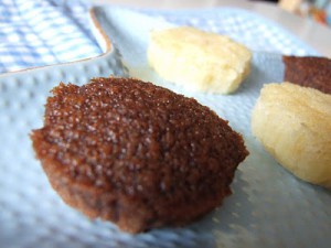 Receta CWK: FINANCIERS EN BLANCO Y NEGRO