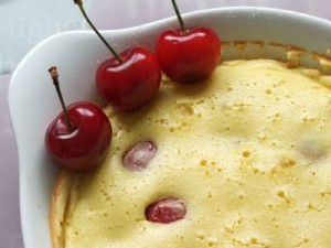 Receta CWK: PICOTAS DEL VALLE DEL JERTE PARA UN POSTRE FRANCÉS: CLAFOUTIS