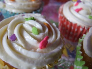 Receta CARROT CUPCAKES CON CHEESCREAM DE CHOCOLATE BLANCO