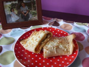 Receta CREPES CON VERDURAS PARA EL DÍA DEL PADRE