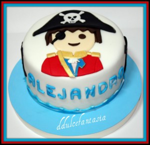 Receta TARTA PLAYMOBIL