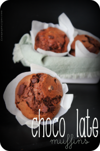 Receta Muffins de chocolate