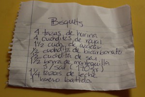 Receta Bisquetes, bisquits, bisquets (como se llamen)