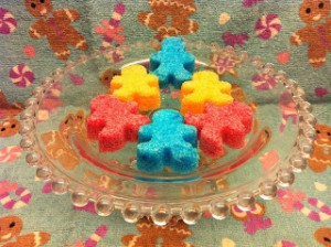 Receta Terrones de azúcar de colores