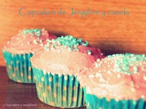 Receta Cupcakes de jengibre y canela, deliciosos!!