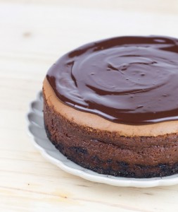 Receta EL CHEESECAKE DE CHOCOLATE (con mayúsculas)