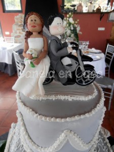 Receta Tarta de Bodas para unos amantes de las motos !!!