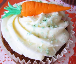 Receta Carrot Cupcakes