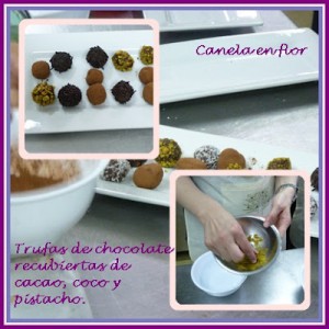 Receta Taller de chocolate