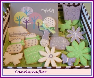 Receta Flores para una futura mamá