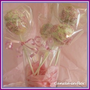 Receta Cakepops a mi manera