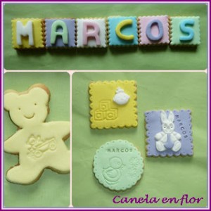 Receta Galletas de colores para Marcos