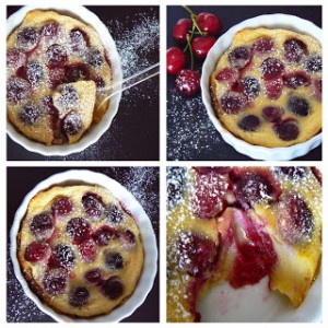 Receta Clafoutis de cerezas