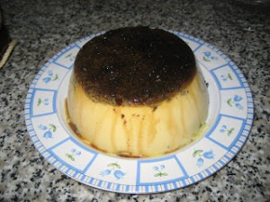 Receta Flan Oreo