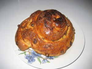 Receta Brioche de naranja y chocolate