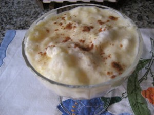 Receta Arroz con leche a la Aragonesa