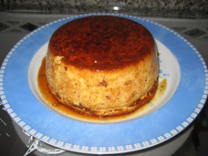 Receta Flan de arroz con leche