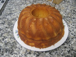 Receta Bundt cake