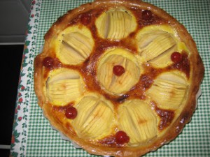 Receta Tarta de manzana francesa de Ana Sevilla